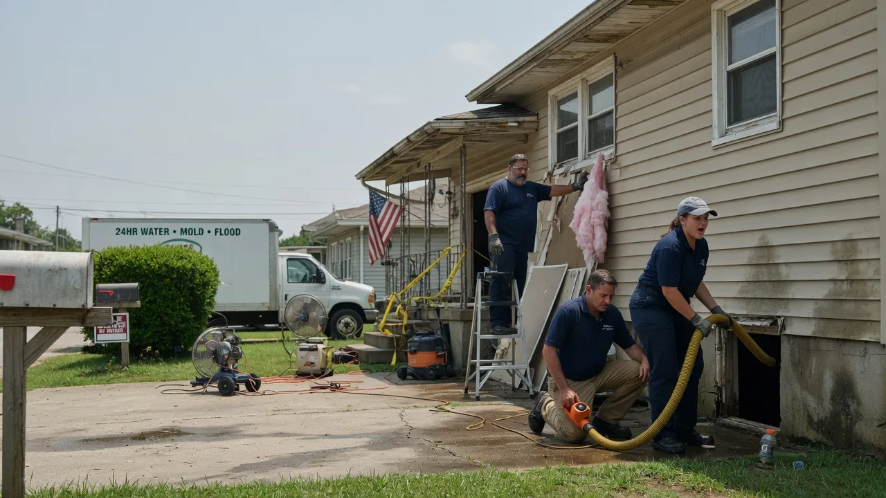 Water Damage Repair in Rosanky, TX near me